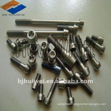 Titanium button head bolt with torx